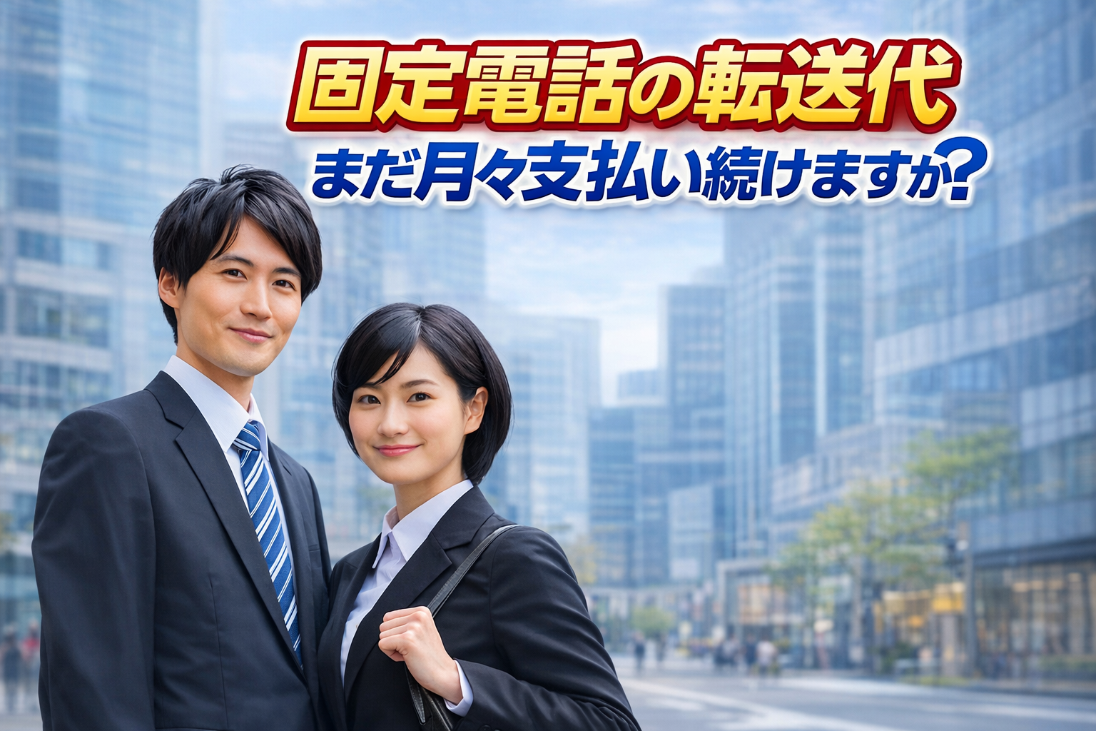 固定電話の転送電話代、まだ月額料金を支払い続けますか？